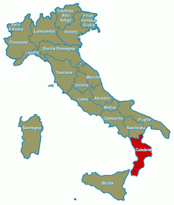 mappa Calabria